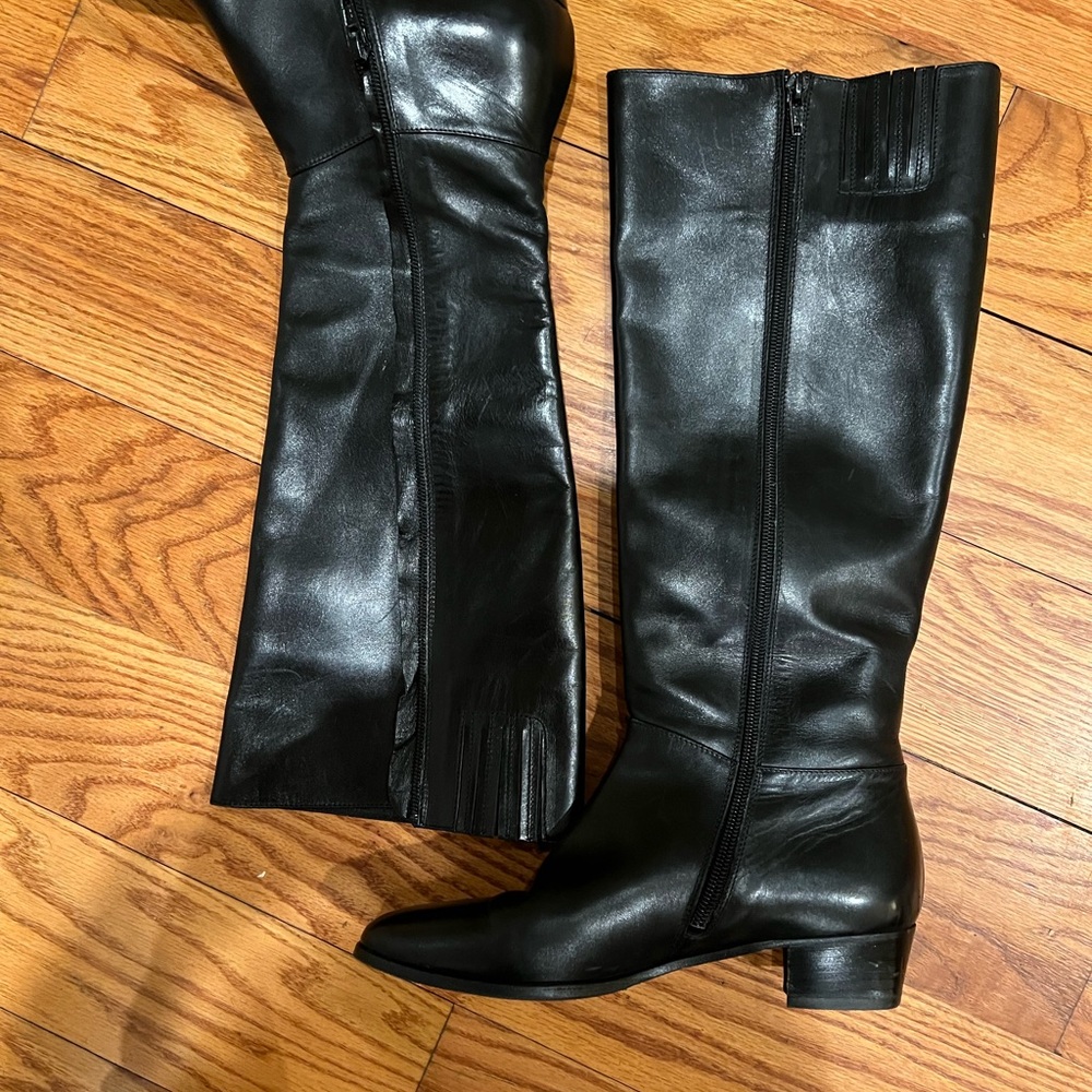 Bally Black Riding Boots - Picture 7 of 11